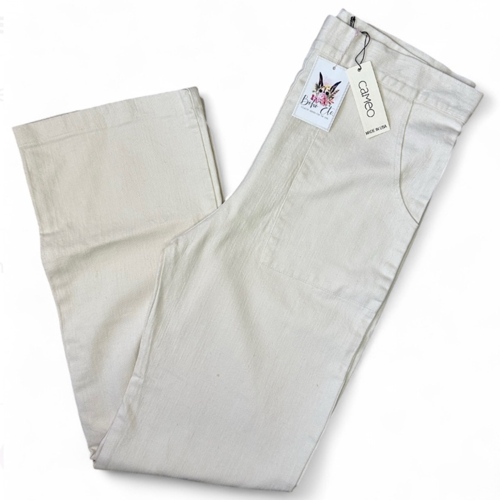 Cameo Cream 70’s Stlye Pants